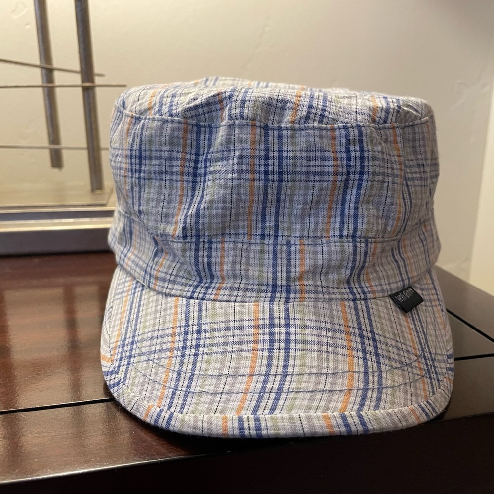 Peter Grimm Cadet Plaid Hat - size X-Large